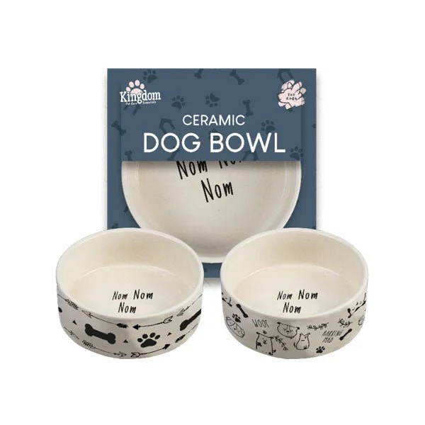 Kingdom Ceramic Dog Bowl