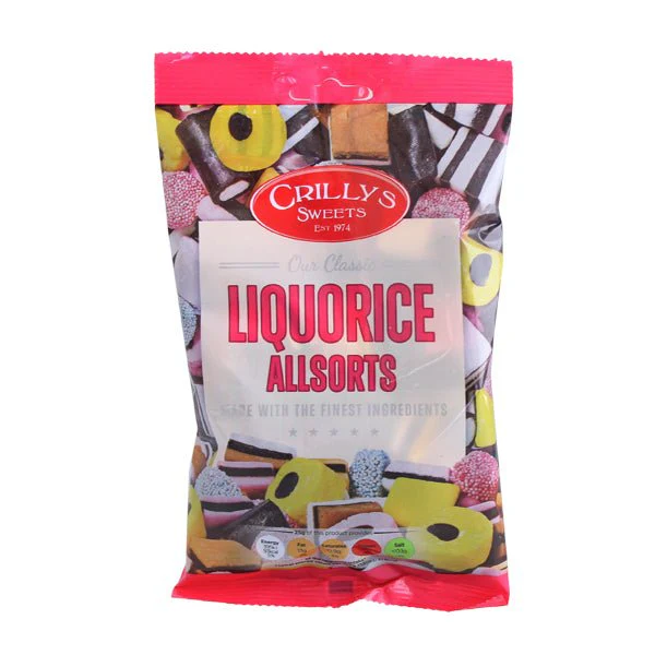 Crillys Liquorice Allsorts 100g