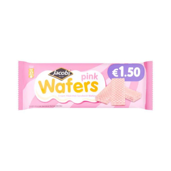 Jacobs Pink Wafers 100g