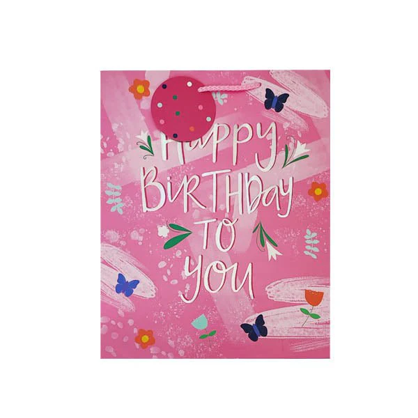 Gift Maker Female Birthday Text Bag Larg