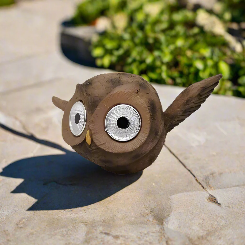 Owl Led Solar Light