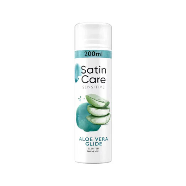 Gillette Satin Shave Gel Care Aloe Vera