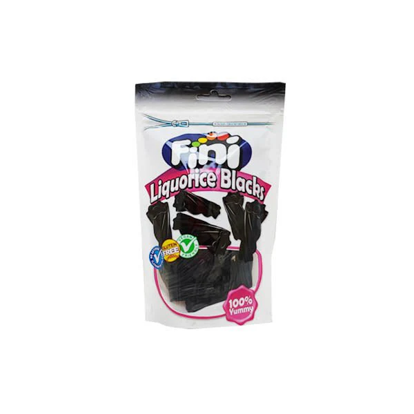 Fini Liquorice Blacks 180g