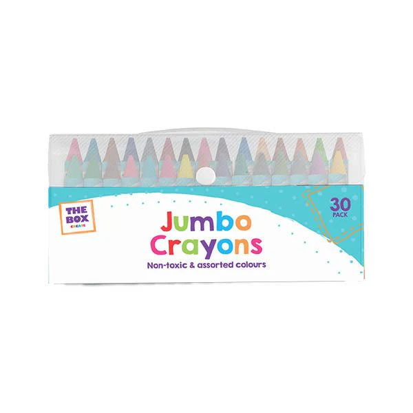 The Box Create Jumbo Crayons 30 Pack