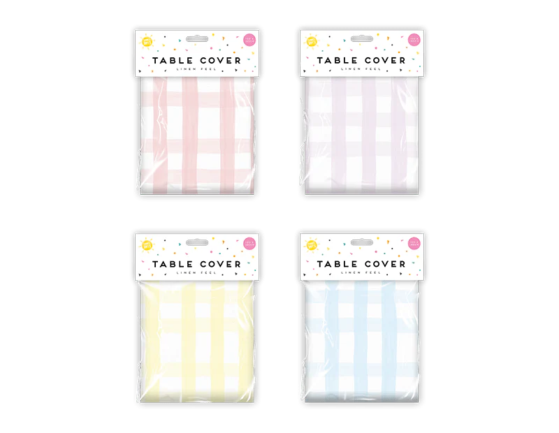 Summer Days Linen Feel Table Cover