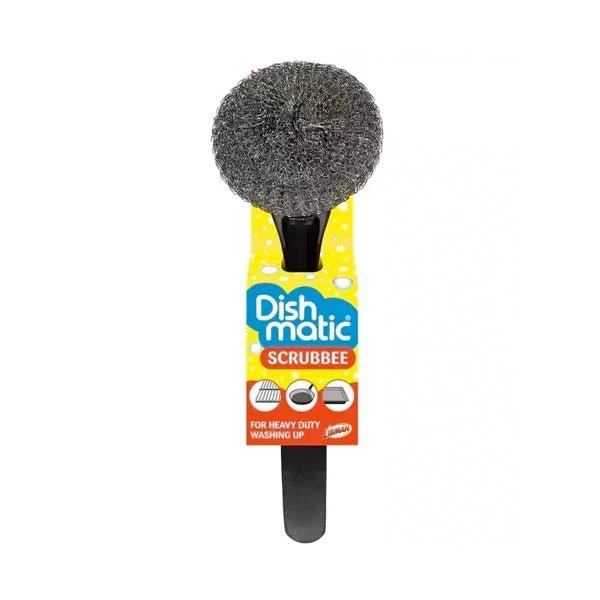 Dishmatic Scrubbee Brush With Handle