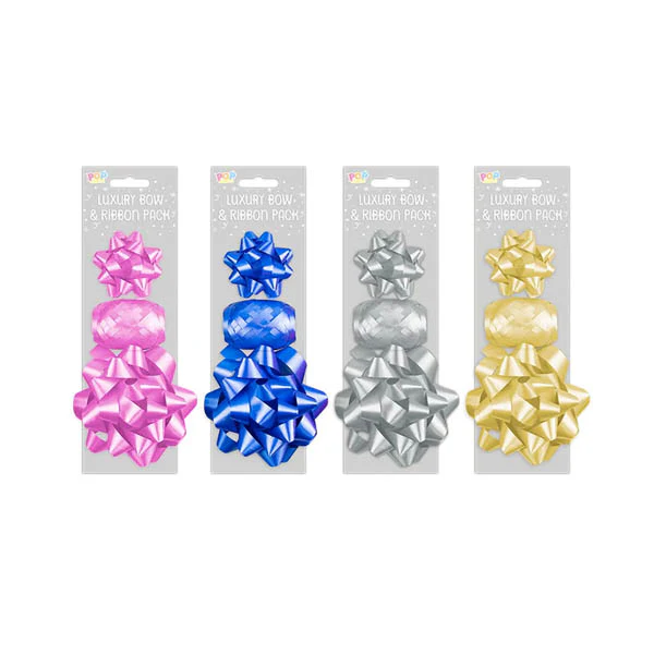Pop Party Luxury Bow & Ribbon Pack