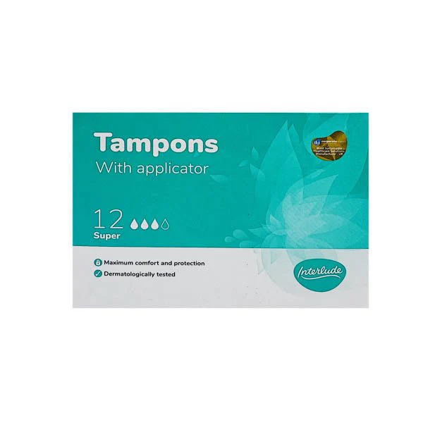 Interlude App. Tampons Super 12 Pack