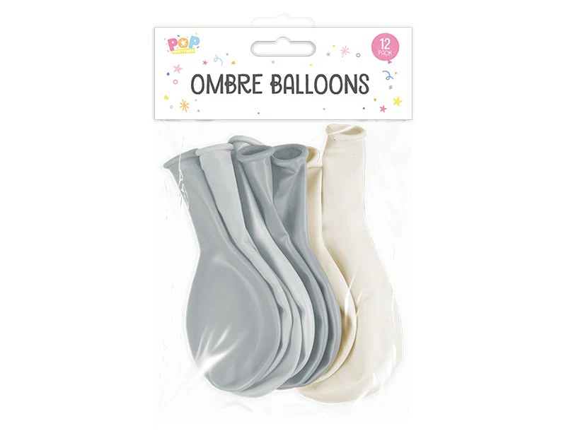 Pop Party Ombre Balloon Set – 12 Pk