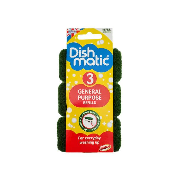Dishmatic Sponge Refills 3 Pack