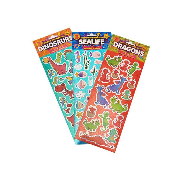 Prismatic Stickers 3 Sheet Mega Pack