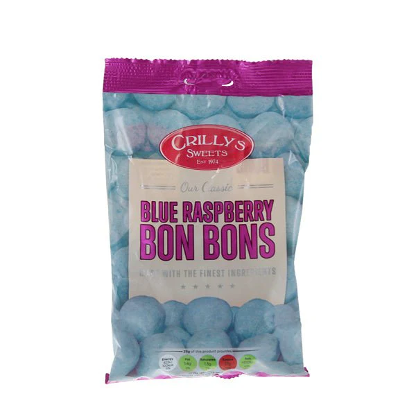 Crillys Blue Raspberry Bon Bons 90g
