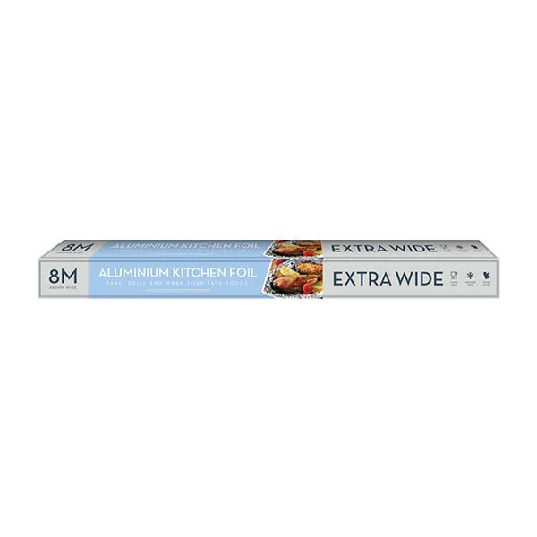 Aluminium Kitchen Foil 8 Metre Ext. Wide