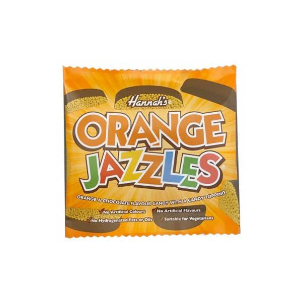 Hannahs Orange Jazzles 140g