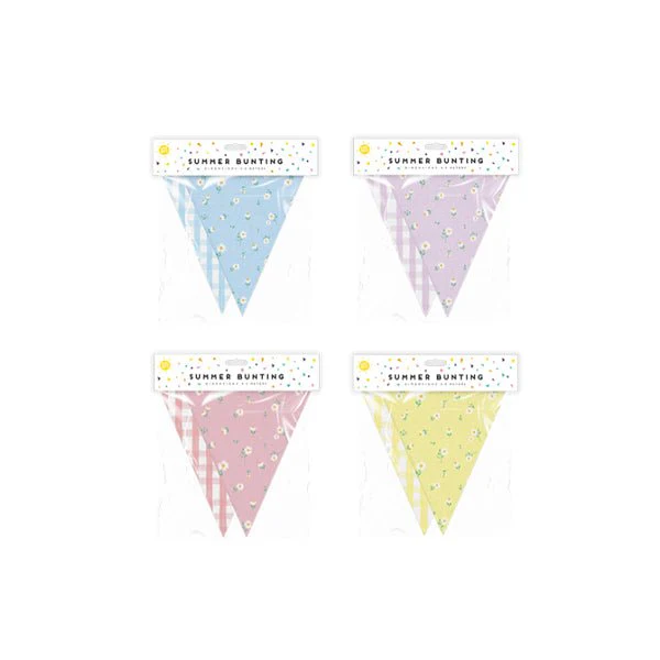Summer Days Summer Bunting 12 Flags