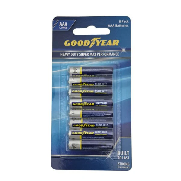 Good Year Battery Heavy Duty Aaa 8 Pack