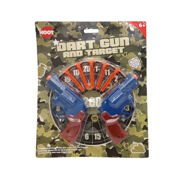 Hoot Dart Gun And Target