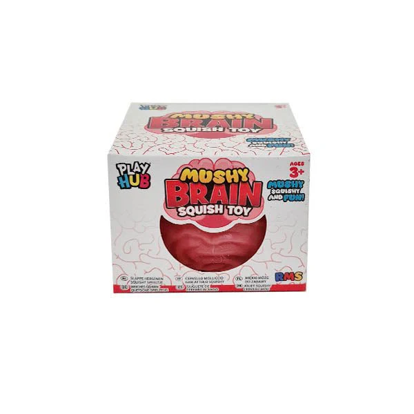 Play Hub Mushy Brain Squish Toy
