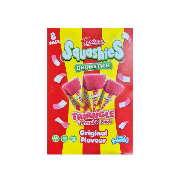 Swizzels Squashies Triangle Pops 8 Pack