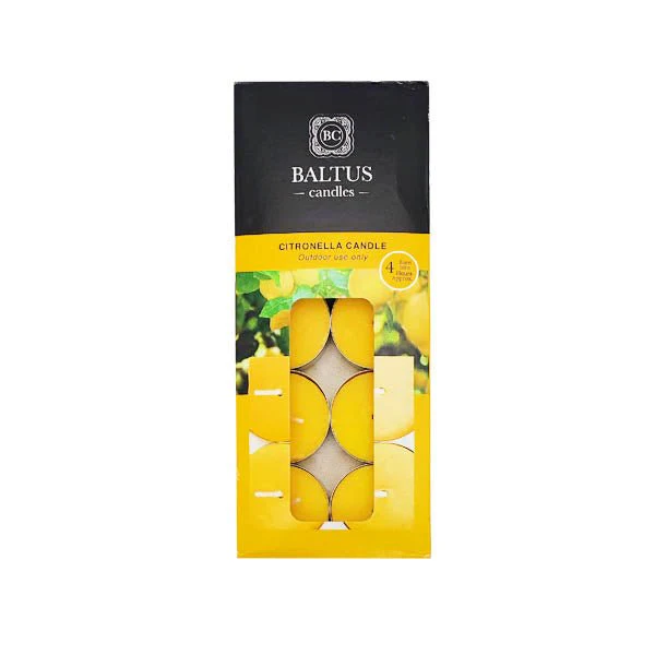 Citronella Tea Light Candles 10 Pack
