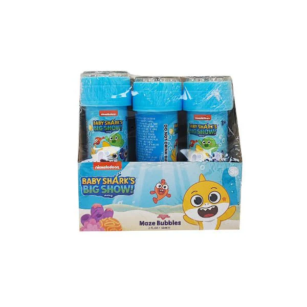 Baby Sharks Maze Bubbles 3PK