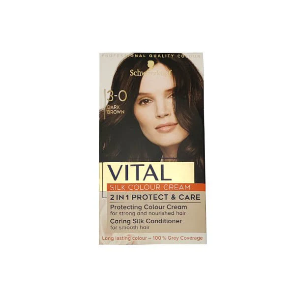Vital Silk Colour Cream Dark Brown
