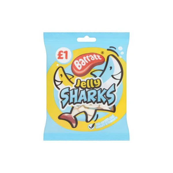 Barratt Jelly Sharks 80g