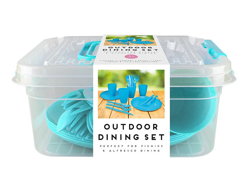 Summer Days Outdoor Dining Set 21 Piece