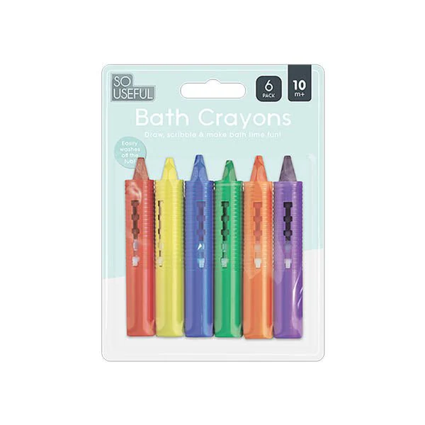 So Useful Bath Crayons 6 Pack