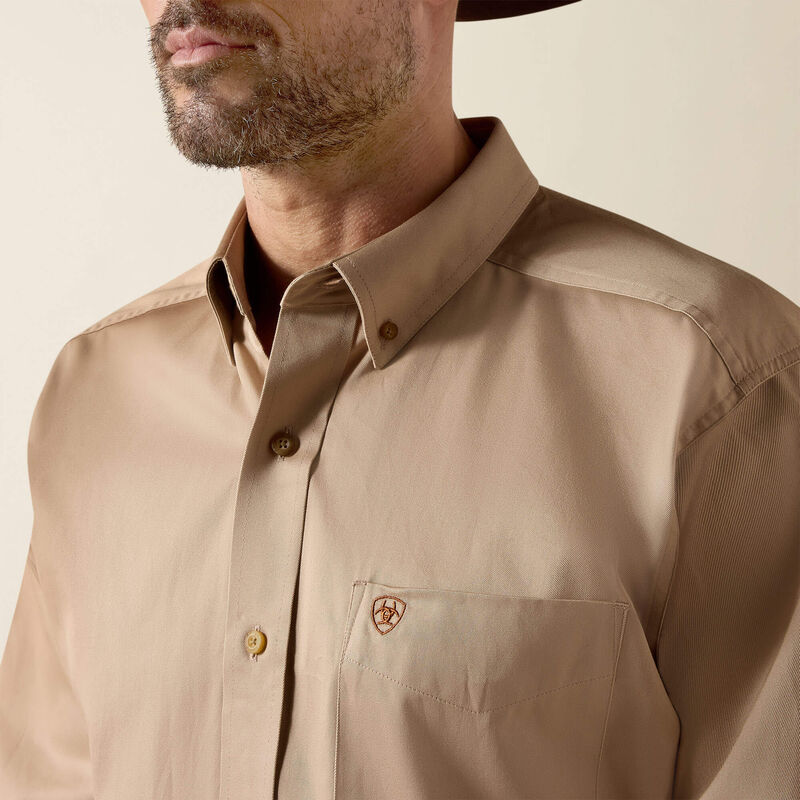 Solid Twill Classic Fit Shirt