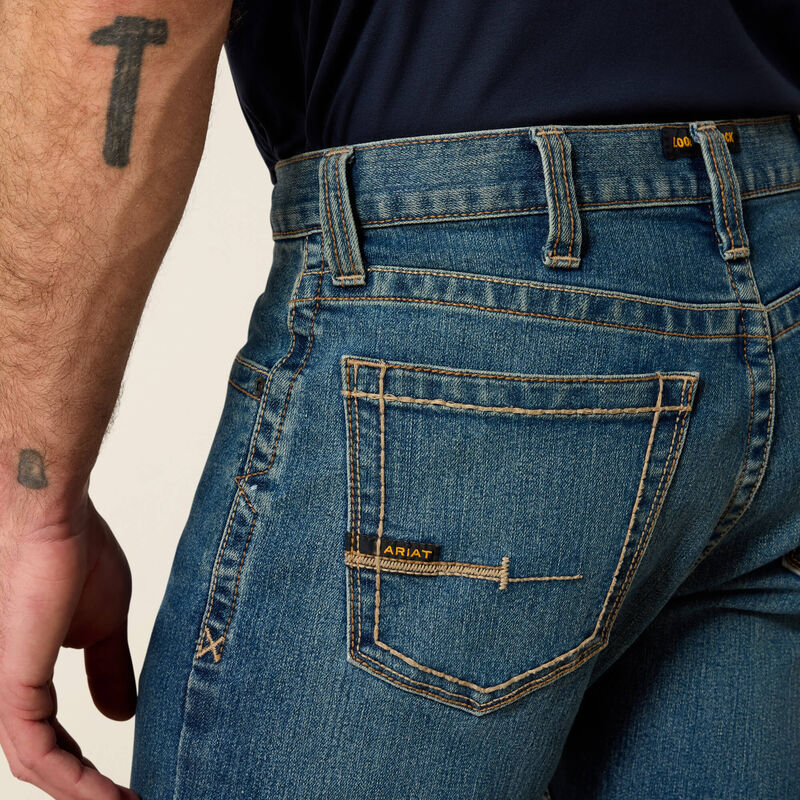 Rebar M7 DuraStretch Edge Stackable Straight Leg Jean