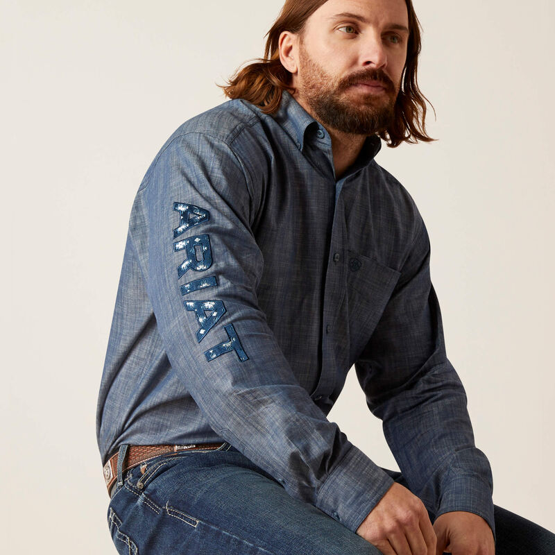 Team Logo Chambray Classic Fit Shirt