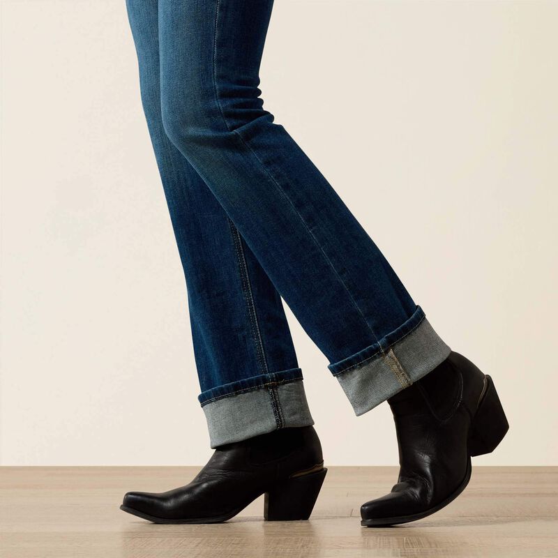 R.E.A.L. Perfect Rise Abby Straight Jean