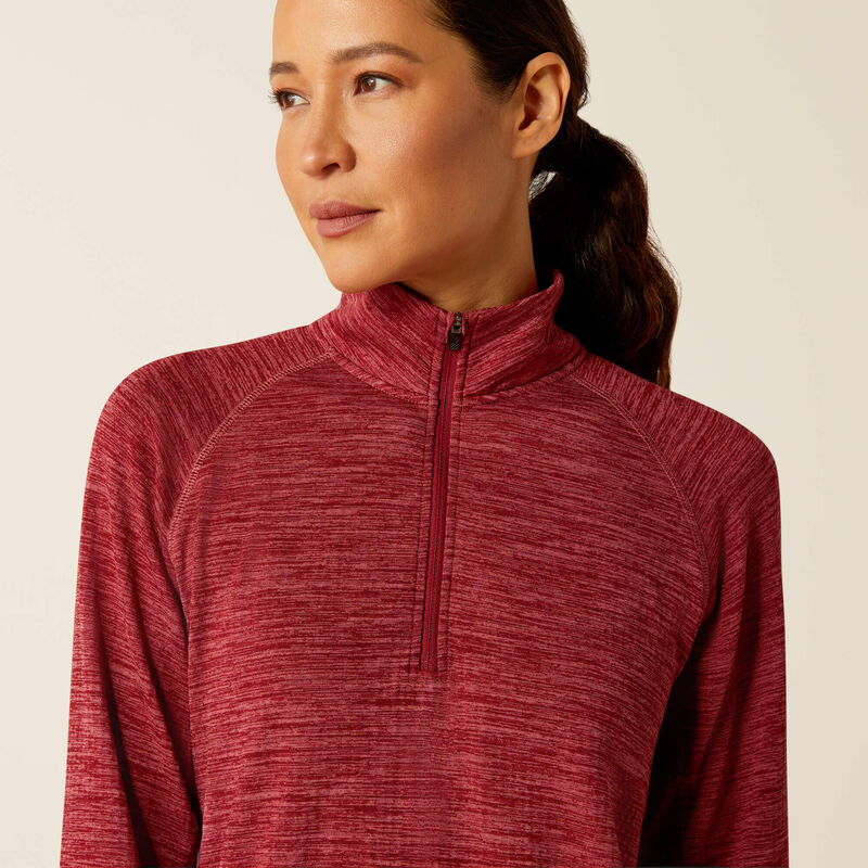 Rebar Gridwork Baselayer 1/4 Zip T-Shirt
