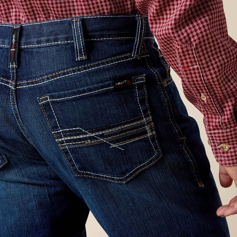 FR M4 Relaxed DuraStretch Lineup Stackable Straight Leg Jean