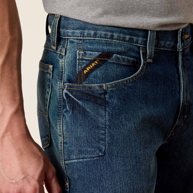 Rebar M3 Loose DuraStretch Basic Stackable Straight Leg Jean