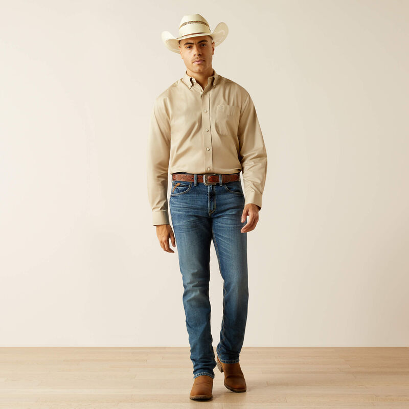 Lightweight Solid Twill Classic Fit Shirt