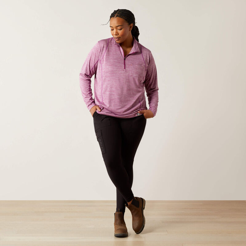 Rebar Evolution 1/2 Zip Top