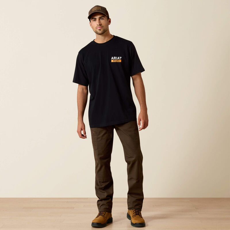 Rebar Cotton Strong Roughneck Graphic T-Shirt