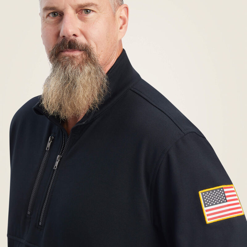 FR Durastrech Fleece 1/2 Zip Job Shirt