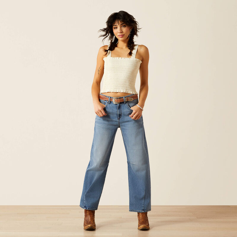 Ultra High Rise Jazmine Barrel Jean