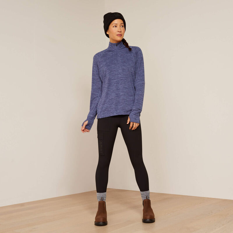 Rebar Gridwork Baselayer 1/4 Zip T-Shirt