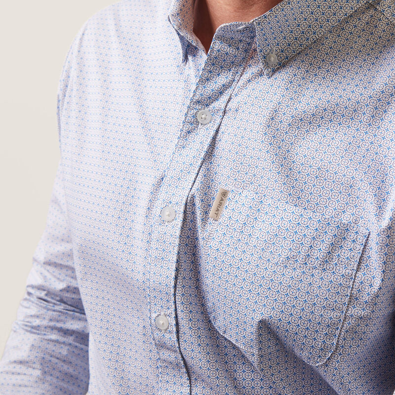 Medallion Stretch Modern Fit Shirt