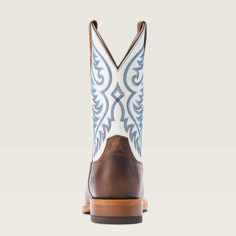 Wiley Wide Square Toe Cowboy Boot