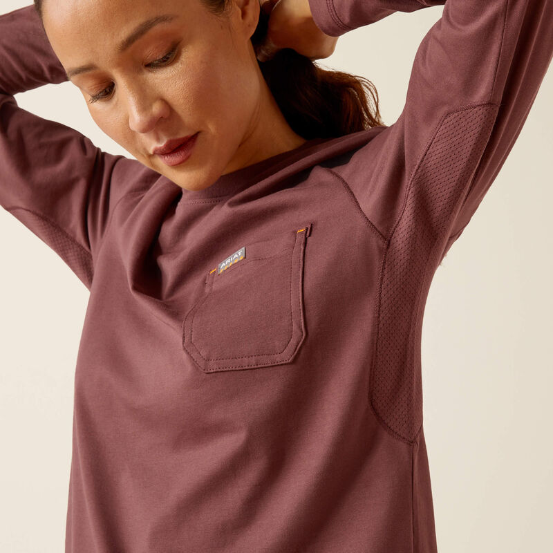 Rebar Workman Reflective Flag T-Shirt