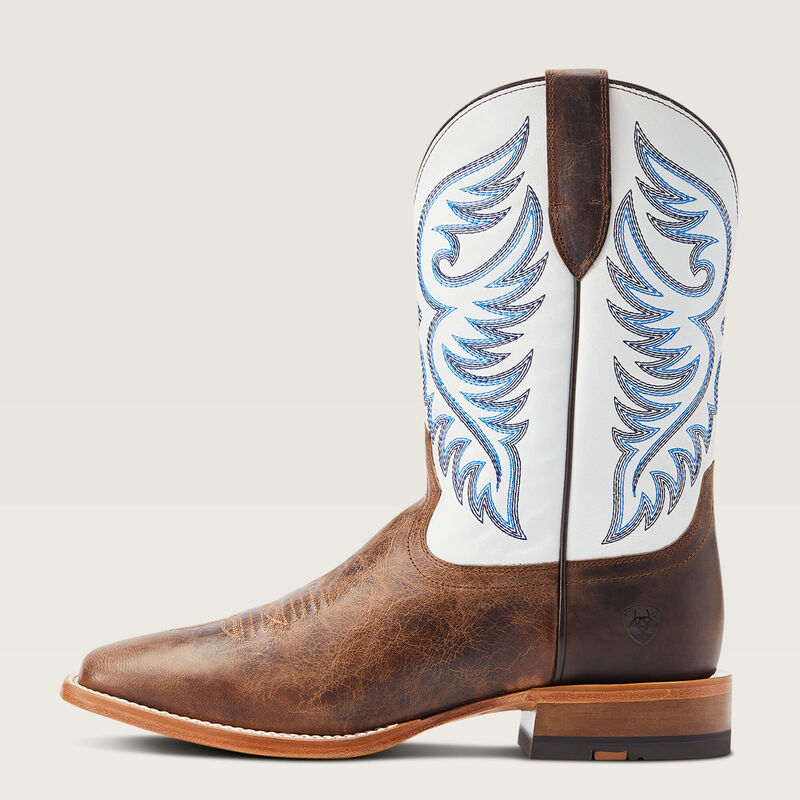 Wiley Wide Square Toe Cowboy Boot