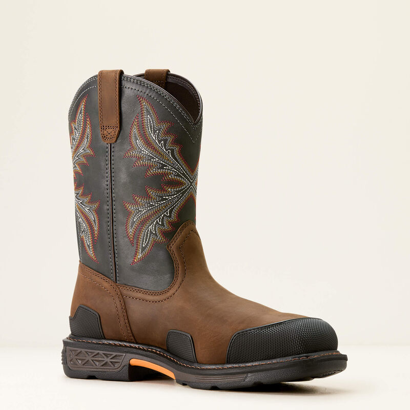 OverDrive Wide Square Toe Composite Toe Work Boot