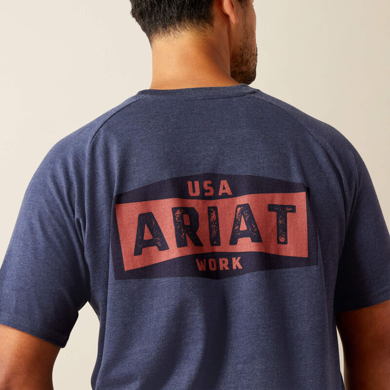 Rebar Cotton Strong Badge T-Shirt