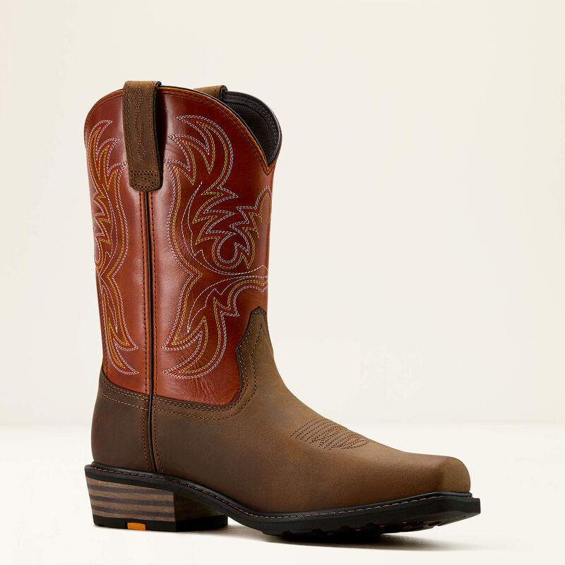 Ironside Square Toe Steel Toe Work Boot