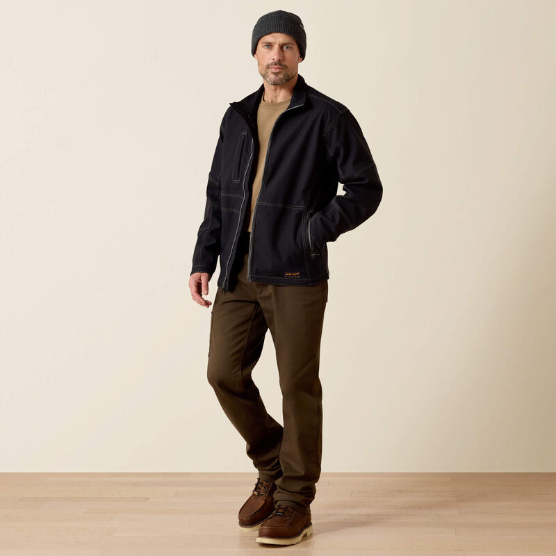 Rebar Stretch Canvas Softshell Jacket